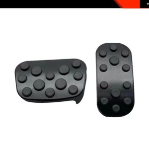 2024年式 トヨタ タコマ用アクセルブレーキレストペダル 外装 アクセサリー - black