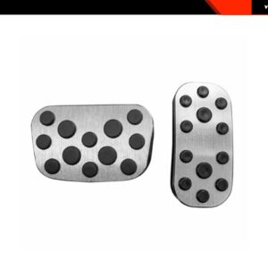 2024年式 トヨタ タコマ用アクセルブレーキレストペダル 外装 アクセサリー - Silver