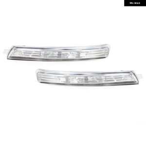 サイドバックミラー ウィンカーランプ オートアクセサリーサイドリピーターランプ シボレー アベオ2012-2015 - Left and Right