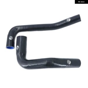 シリコン ラジエーター ホース パイピング JEEP WRANGLER YJ/TJ 2.4-4.2L 87-06 - K8-138 BLACK