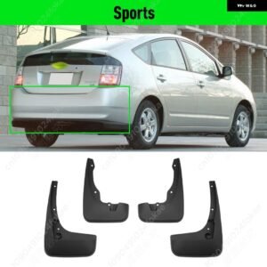 トヨタ プリウス 2004 - 09 フェンダー マッドガード ガード スプラッシュ フラップ マッドガード - Sports