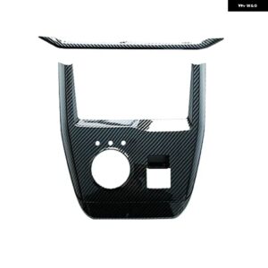 センター コンソール デコレーション シフト カバー アウトレット ブライトストリップ インテリア アクセサリーMG 4 MG4 EH32 ムーラン 2022 2023 - 2PCS LHD