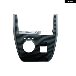 センター コンソール デコレーション シフト カバー アウトレット ブライトストリップ インテリア アクセサリーMG 4 MG4 EH32 ムーラン 2022 2023 - Carbon Fiber LHD