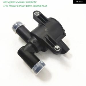 OEM車用電動冷却補助ウォーター ポンプ ソレノイド バルブ 5Q0906457 VW ゴルフ 7 MK7 パサート B8ティグアンジェッタ アウディ A6 C8 A3 A8 - 1Pcs Valve