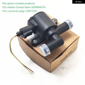 OEM車用電動冷却補助ウォーター ポンプ ソレノイド バルブ 5Q0906457 VW ゴルフ 7 MK7 パサート B8ティグアンジェッタ アウディ A6 C8 A3 A8 - 1Set Valve