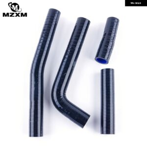 1998-2002 ヤマハ YZ400F WR400F YZ426F WR426F シリコン ラジエーター ホース チューブ キット - black