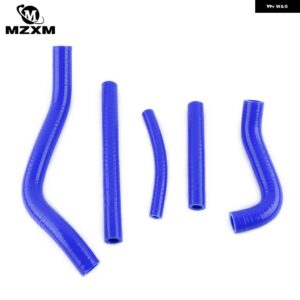 1996-2000 スズキ RM 250 RM250 シリコン ラジエーター クーラントホース パイプ キット - Blue