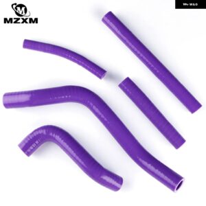 1996-2000 スズキ RM 250 RM250 シリコン ラジエーター クーラントホース パイプ キット - Purple