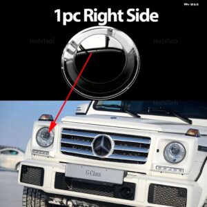 車用 ヘッドライト カバー ランプシェード ヘッドランプ レンズ カバー ブライトシェル メルセデス G クラス W463 AMG G63 G55 G65 Gワゴン プッチ G 07-18 - 1pc Right Side