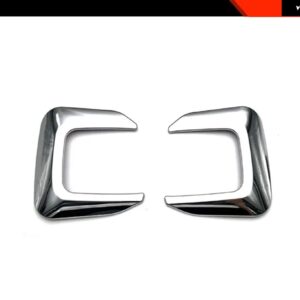 2024年式 ホンダ WRV DG5 用 フロント フォグランプ カバー バンパー トリム ガーニッシュ アクセサリー - Silver