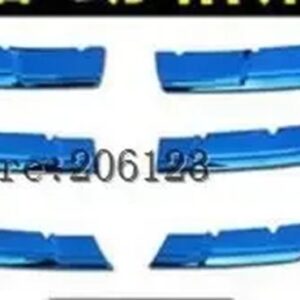 日産 アルティマ ティアナ 2016 2017 2018 ステンレス フロントミドル グリル グリル モールディング ガーニッシュカバー トリム 6個 - c