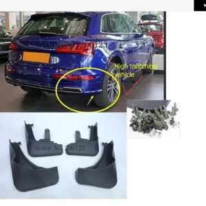 セットモールドマッド フラップ アウディ Q5 FY 2018 2019 マッド フラップ スプラッシュガード マッド フェンダー フロント リア 2017 アクセサリー - Low matching vehicle2