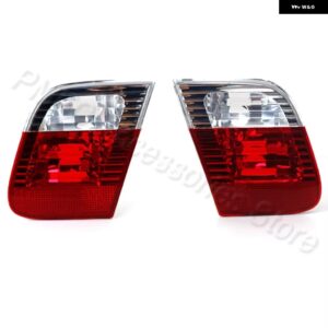 テールライト アセンブリ インナー BMW 3シリーズE46 316I 318I 320I 323I 325I 328I 330I 2002-2005リア ブレーキライト ウィンカーライト - 1 Left and 1 Right