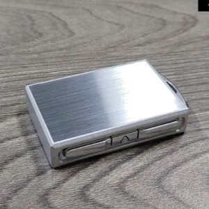 車用 合金 交換用キーフォブカバー シェルケース ボルボ ポールスター 1 ポールスター 2 - Silver