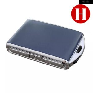 車用 合金 交換用キーフォブカバー シェルケース ボルボ ポールスター 1 ポールスター 2 - blue