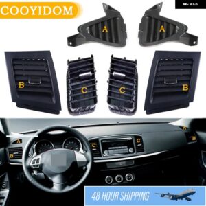 車用 エアコン 吹き出し口 三菱 ランサー EX 2010 - 15 エアコン 吹き出し口カバー シェル 通気口 - A-left