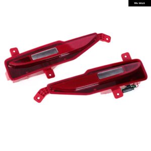 SAIC MG HS EHS リア バンパー リフレクター リア フォグランプ カバー バックストップライト 自動車モーターパーツ ウィンカー リフレクター バルブ 無 - Left and Right