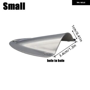 ボートベントカバー マリンハードウェア ステンレス 軽量ボートアクセサリー ディンギー UV防止 クラムシェルベントカバー ヨット - Small style