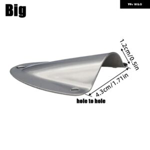 ボートベントカバー マリンハードウェア ステンレス 軽量ボートアクセサリー ディンギー UV防止 クラムシェルベントカバー ヨット - Big style