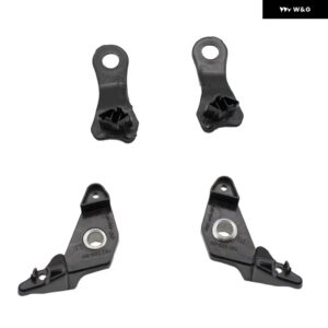 フロント ヘッドライト ヘッドランプ リペアキット ブラケット 固定クリップ BMW 5シリーズ E60 E61 63126949634 63126949633 63126941478 63126942478 - 4pcs