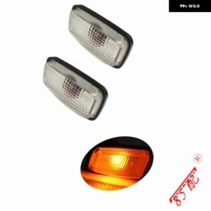 プジョー 406 306 106 806 エキスパートパートナー サイド インジケーター 632567 12V 55W サイドマーカー インジケーター - 2pcs