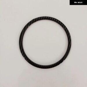 マツダ3 6 CX3 CX-3 CX-5 CX5 CX8 CX 9 アクセラ 2017 2018 アクセサリー カー ステアリングホイール トリム サークル スパンコール カバー ステッカー - Carbon fiber color