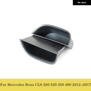メルセデス ベンツ CLS 260 320 350 400 2012-2017 車 ドアハンドル コンテナ ホルダー トレイ 収納 ボックス 装飾 - Front Door