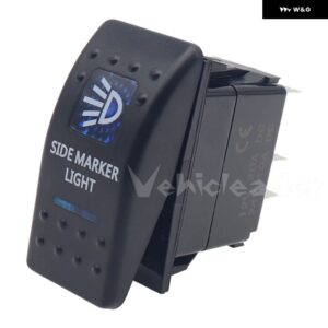 ホーン カー ボート SPST モーメンタリー ロッカー トグルスイッチ ブルー LED 5ピン オン オフ 12V 20A 24V 10A CARLING ARB NARVA 4X4 スタイル - SIDE MARKER LIGHT