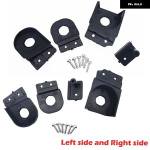 ペア ヘッドライト ヘッドランプ リペアキット フロント左右 アウディ A6 S6クワトロC6 2005-2011 4F0998121 4F0998122 - Left and Right