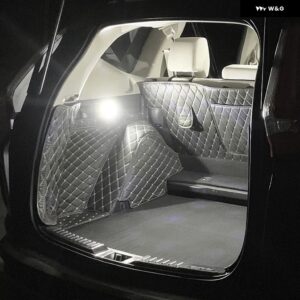 ホンダ CR-V CRV CR V 2013-17 4個 12V LED 電球 キット 車内ドーム読書灯 トランク ライトアクセサリー - White