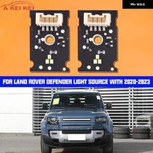フロント ヘッドライト チューブ デイタイム ランニングライト DRL モジュール チップ ホワイト LED ボード ランドローバー ディフェンダー 20-23 CML-G5M3 - 1pcs
