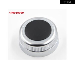マルチメディアMMIボリュームノブロータリー ボタン スイッチ設定ナビゲーション アウディ A6 C6 S6 ALLROAD Q7 A8 S8 4F0919070 4F0919069 - Menu Switch Cover