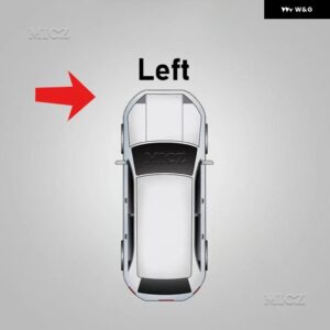 メルセデス ベンツ B クラス W245 フロント バンパー クロームストリップ OEM 1698851721 169885182 - L