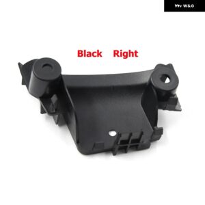 プジョー 107 トヨタ アイゴ シトロエン C1 2005-2009 車用 グレー インナーハンドルカバー ドアバックル ハンドカバー ドア アームレスト ベース ブラック - Right Black Base