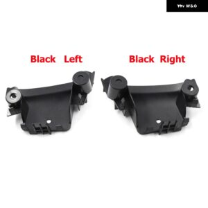 プジョー 107 トヨタ アイゴ シトロエン C1 2005-2009 車用 グレー インナーハンドルカバー ドアバックル ハンドカバー ドア アームレスト ベース ブラック - Left Right Bases