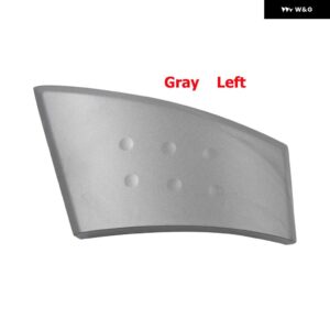 プジョー 107 トヨタ アイゴ シトロエン C1 2005-2009 車用 グレー インナーハンドルカバー ドアバックル ハンドカバー ドア アームレスト ベース ブラック - Left Gray Cover