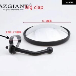 ブラインド スポットミラー トラック /バスバックミラー 大きな丸いミラー リバース 視野補助 - 1pc big clap mirror