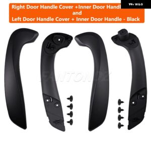 フロントドアインナー ドアハンドル ルノー メガーヌ 3 MK3 フルエンス 2008-2016 右 左 809600015R 197012651 809540001R 809540008R - 4pcs