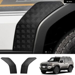 車用フェンダー リアホイール トリム ホイールアイブロウ カバー トヨタ プラド LC250 2024