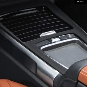 車内中央 コントロール ギア シフト トリム パネル ステッカー ブラック メルセデス ベンツ GLA EQA GLB EQB マウスなし バージョン