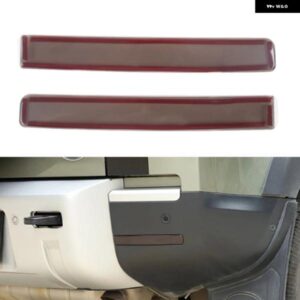 車用リア フォグランプ カバー ステッカー 車 外装 アクセサリー ランドローバー ディフェンダー 90 110 130 2020-2023 アクセサリー