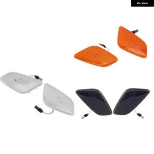 車用サイド マーカーライト シグナルライト ジープ ラングラー TJ 1997-2006 55155629AC 55155628AC イエロー 簡単取り付け