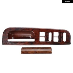 車用木製ウィンドウスイッチ コントロール パネル トリム VW PASSAT JETTA GOLF MK4 1998 1999-2004 3B1867171 E
