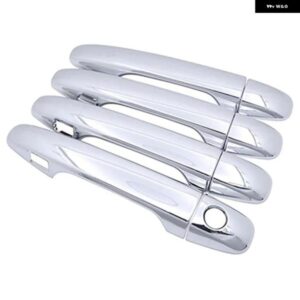 車 外装 ドアハンドル カバー トリム アクセサリー トヨタ プリウスXW30 30 ZVW30 ZVW35 2010-2015