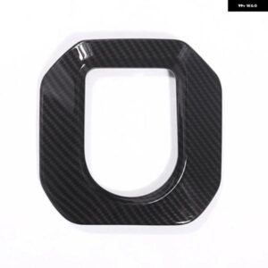 車用 ギア シフト フレーム カバー トリム カーボン ランドローバー レンジローバー イヴォーク 2012-2017 アクセサリー