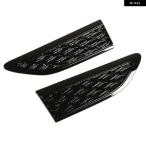 車用 サイドベント デコレーション トリム ステッカー サイドエアフェンダーベントカバー ランドローバー ディスカバリースポーツ L550 2015-2020