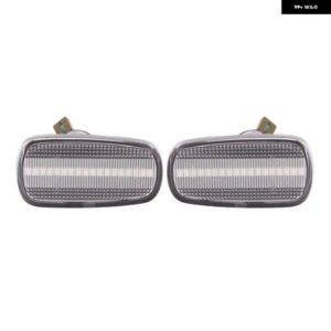 車用ダイナミックサイド マーカーライト LED ウィンカーライト レクサス IS200 300 LS430 トヨタ プリウス 1999-2005 クリア