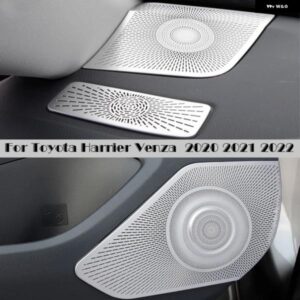 トヨタ ハリアー ヴェンザ XU80 2020 2021 2022 カー オーディオ スピーカー カバー ドア スピーカー カバー ホーン ダッシュボード サイド エアコン トリム
