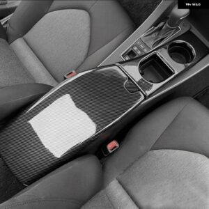 カーセンター コンソール シート アームレスト ボックス カバー トリム ウォーターカップ 装飾 フレーム ABS インテリア モールディング トヨタ アバロン201