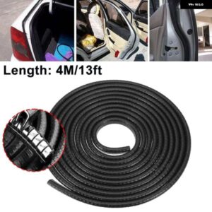4M 汎用 U型 車ドアシーリング エッジガード トリム スタイリング モールディング 傷防止 ゴムストリップ 車ドア ステッカー